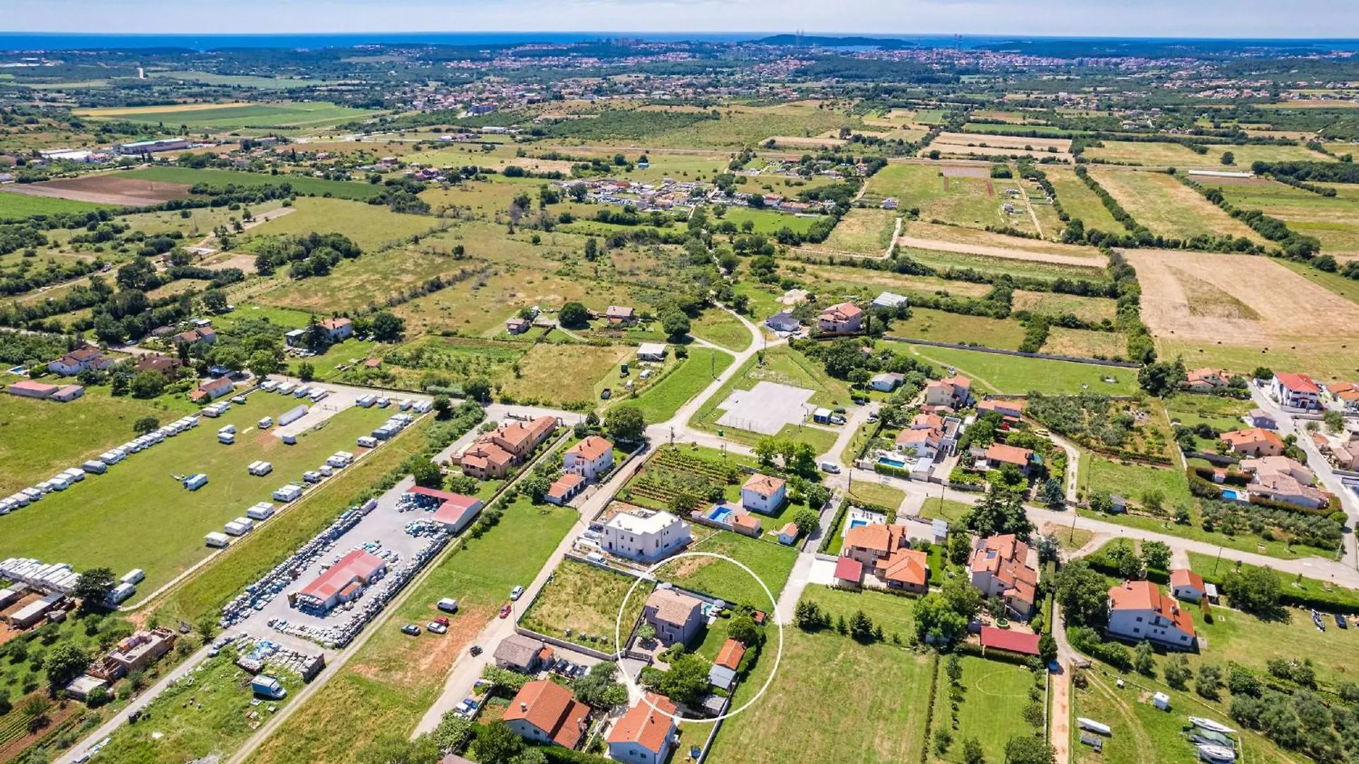 Villa Roma Near Pula For 6 People With Private Pool Jadreski