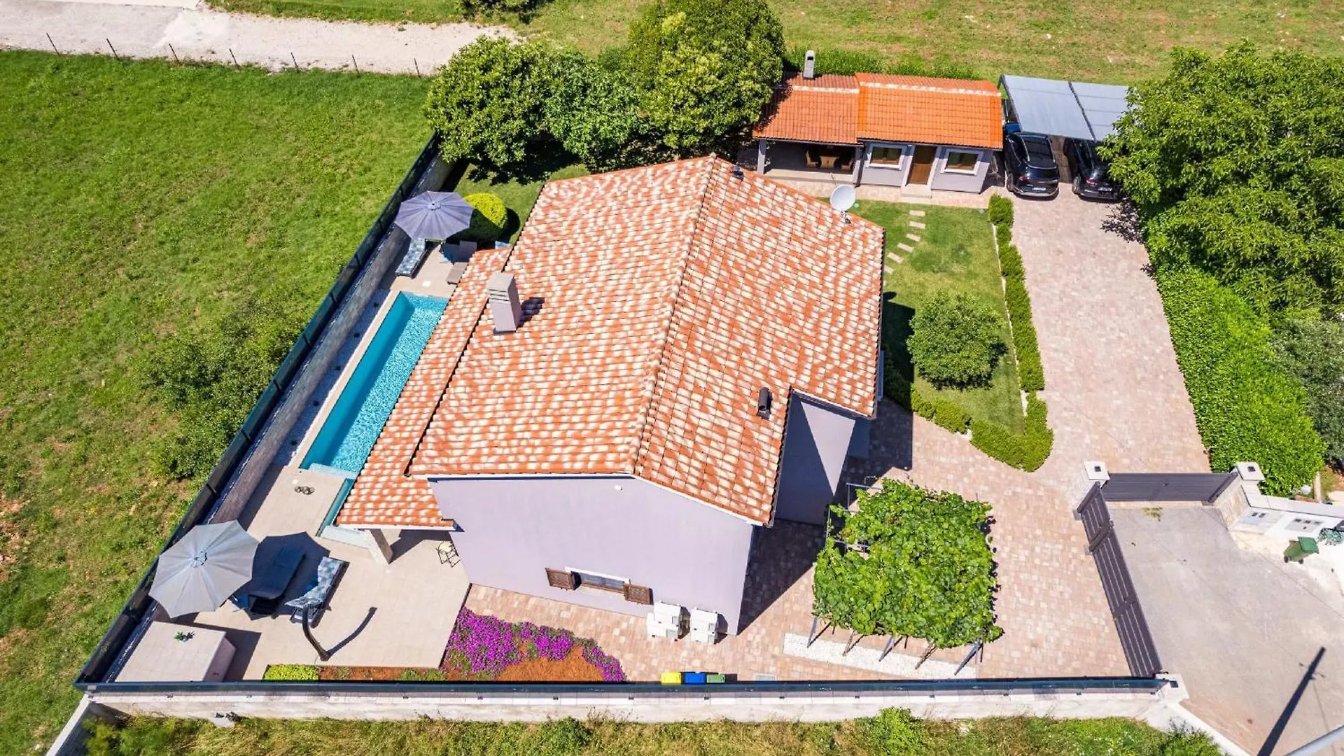 Villa Roma Near Pula For 6 People With Private Pool Jadreski